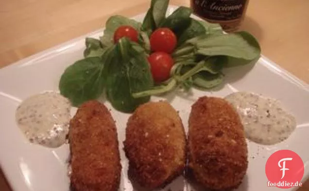 Hühnchen-Senf-Kroketten