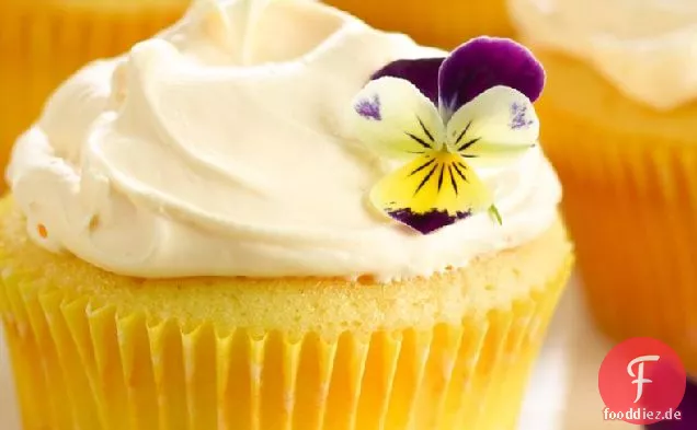 Zitronen-Crème-Cupcakes