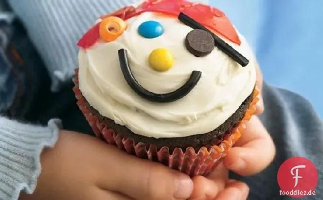 Piraten Versteckten Schatz-Cupcakes