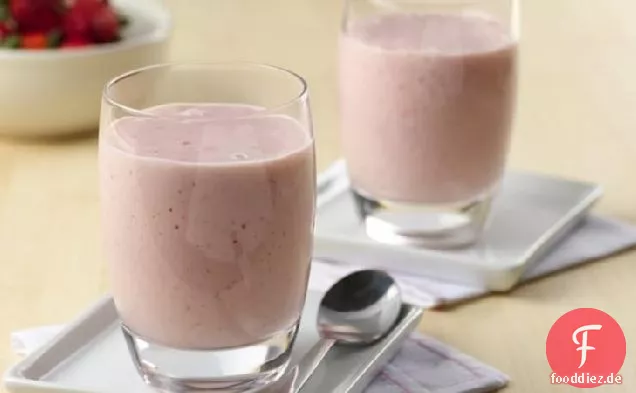 Einfache Erdbeer-Bananen-Smoothies