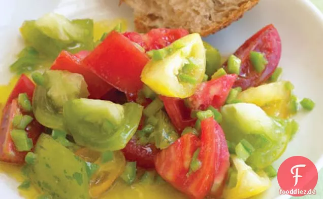 Tomatensalat mit Chile und Limette