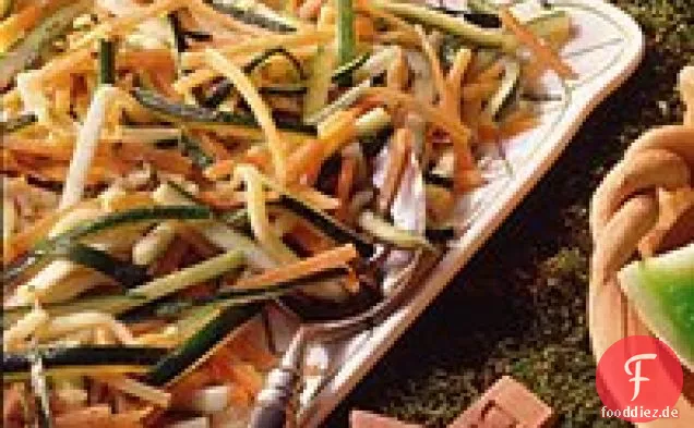 Zucchini und Karotten mit Frischen Kräutern