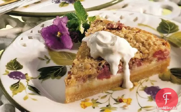 Rhabarber-Sahne-Torte