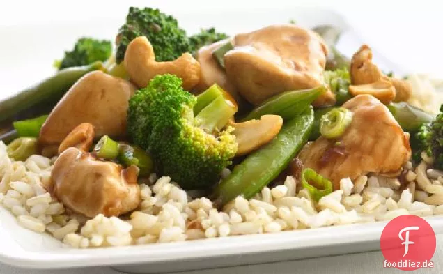 Skinny Cashew Huhn und Brokkoli