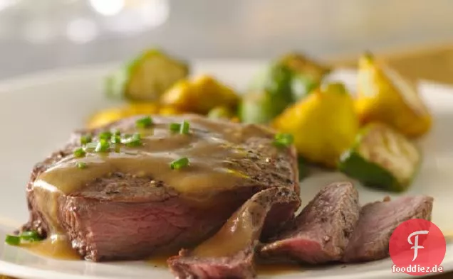 Zitronen-Dijon-Pfanne Steak