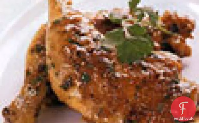Koriander und Senfkorn Huhn