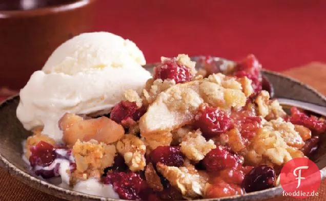 Apfel-Ingwer-Cranberry knackig