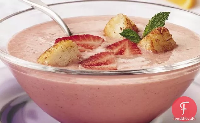 Gekühlte Beerensuppe