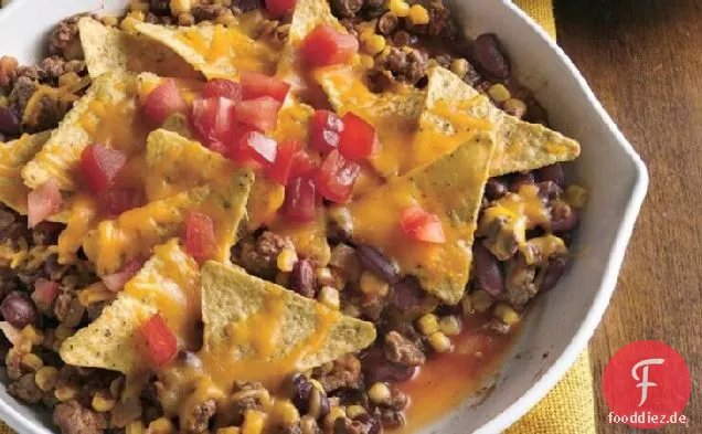 Nacho-Auflauf Pfanne