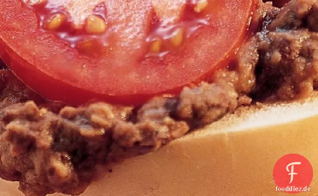 Schwarze Bohnen Bagel Sandwiches