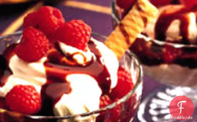 Himbeer-Schokoladen-Creme