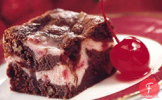 Kirsche Swirl Brownies