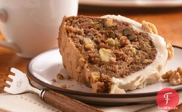Chunky Apfelkuchen mit gebräunter Butter Zuckerguss