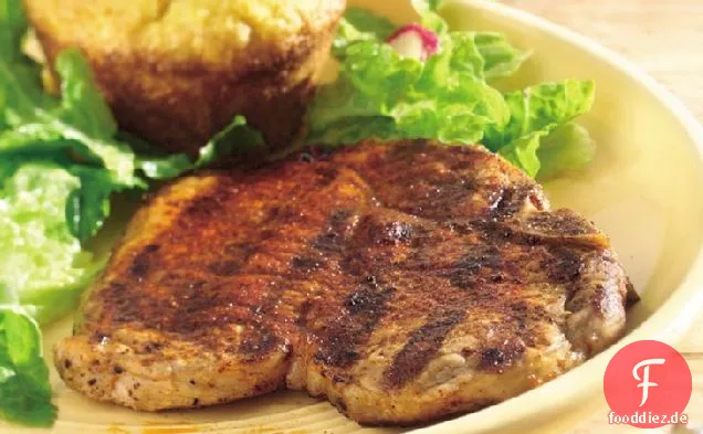 Gegrillte südwestliche Schweinekoteletts