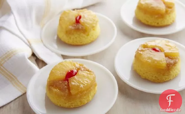 Ananas Upside-Down Cupcakes