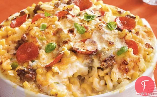 Pizza Mac und Käse -
