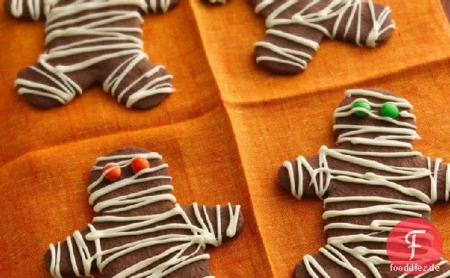 Schokolade Mokka Mumie Cookies