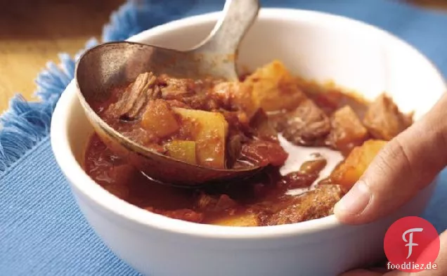 Slow-Cooker Chili-Rindfleisch-Eintopf