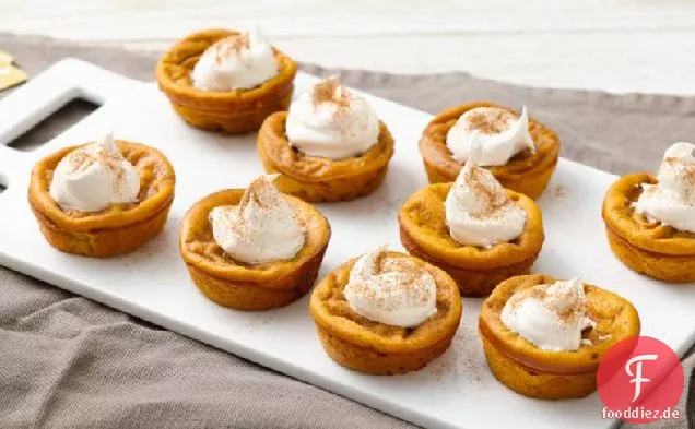 Unglaublich einfache Mini-Kürbiskuchen