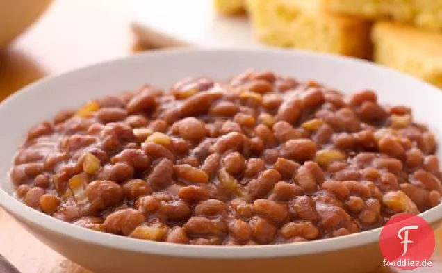 Slow-Cooker gebackene Bohnen