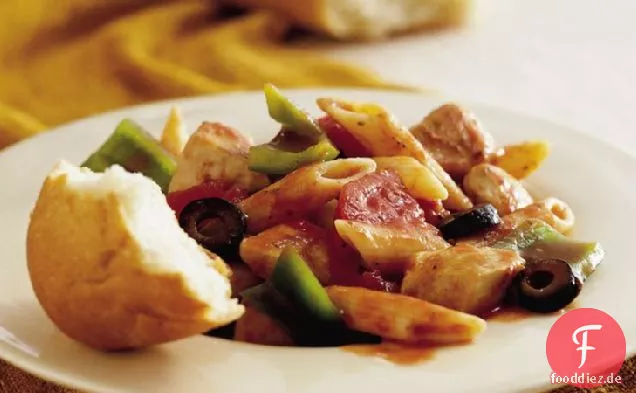 Chicken Penne à la Marengo