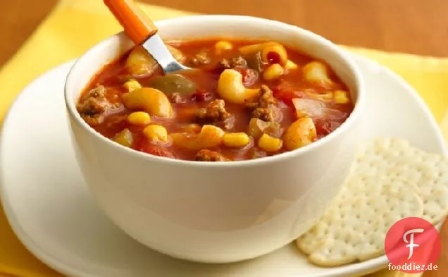 Chili-Mac-Suppe