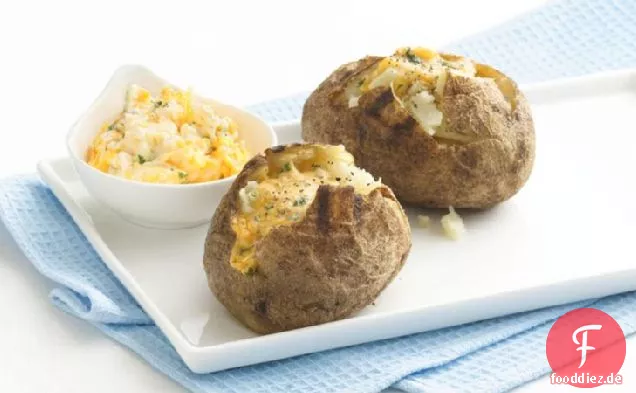 Einfach gegrillte Ofenkartoffeln
