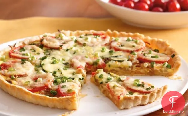 Tomaten-Zwiebel-Torte