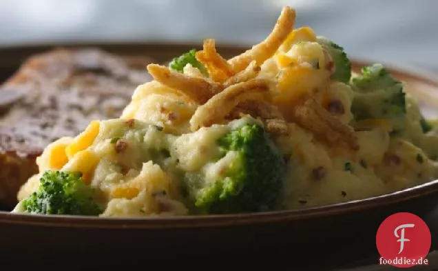 Käsiges Brokkoli-Kartoffelpüree