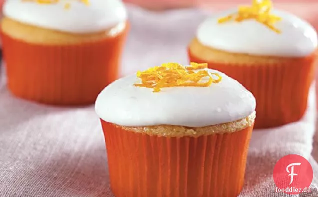 Frosted Belgische Weiße Cupcakes