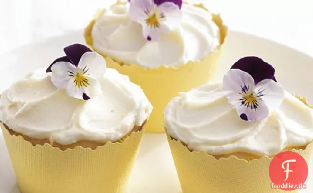 Weiße Schokolade Zitrone Cupcakes