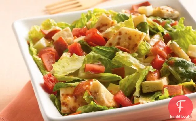 Pizza Brot Salat