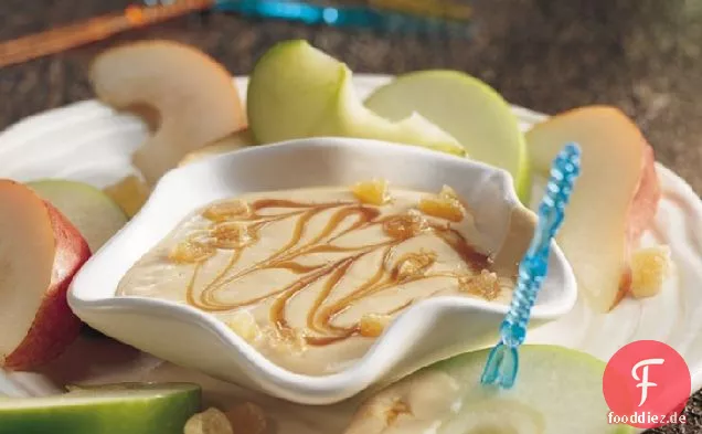 Gingered Karamell und Joghurt-Dip