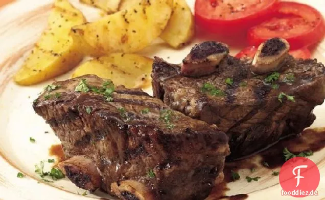 Gegrillte Rippchen mit Balsamico-Sauce