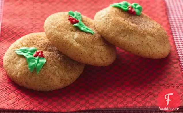 Einfache Weihnachts Snickerdoodles
