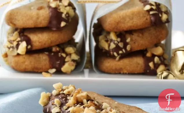 Ahorn-Nussbaum Shortbread Cookies