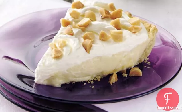 Macadamianuss-Bananen-Sahnetorte