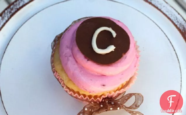 Weiße Schokolade Himbeer Cupcakes