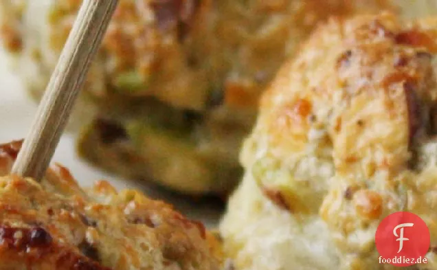 Pistazien-weiße Cheddar-Käsebällchen