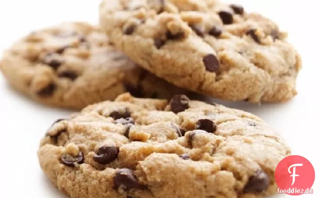 Dünne Schokolade Chip Cookies