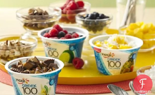 Griechische 100 Tropische Früchte FroYo