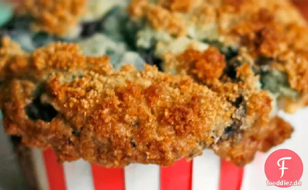 Blueberry-Weiße Schokolade Streusel Muffins