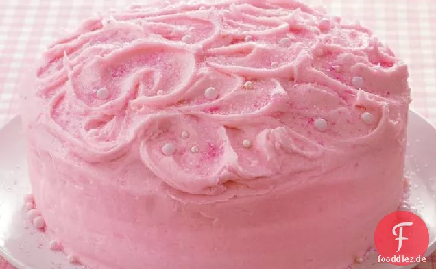 Rosa Champagner Schicht Kuchen