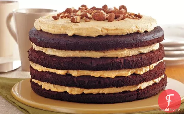 Kürbis-Mandel-Schokoladen-Torte