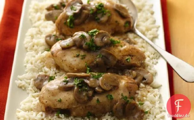 Slow-Cooker Huhn Marsala