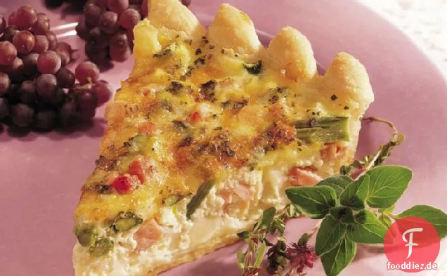 Kanadische Speck-Kartoffel-Quiche