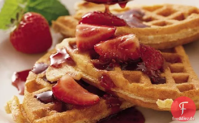 Vollkorn-Müsli-Waffeln