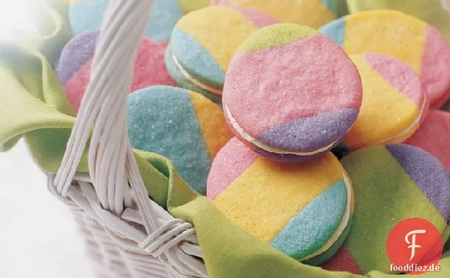 Regenbogen-Kekse