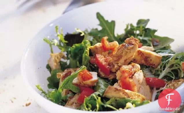 Gegrillter italienischer Hühnersalat