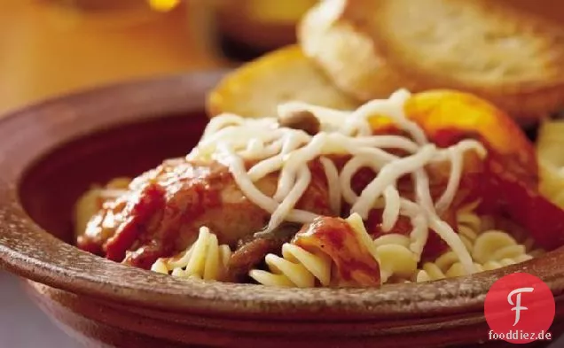 Slow-Cooker Chicken Pizza